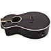 Chitarra Elettro Acustica Western Mancina Spalla Mancante Aw-400 Colore Nero - Foto miniatura 4