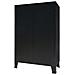Armadio In Metallo In Stile Industriale 67x35x107 Cm Nero - Foto miniatura 3