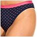 Confezione Da 3 Mutandine Slips Cotone Elasticizzato D4c17 Per Donna - Foto miniatura 4