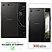 Custodia Compatibile Con Sony Xperia Xz1 Compact In Nero Carbone - Coperchio Protettiva Con Chiusura Magnetica, Funzione Stand E Tasca Per Le Carte - Foto miniatura 2