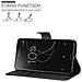 Custodia Compatibile Con Sony Xperia Xz1 Compact In Nero Carbone - Coperchio Protettiva Con Chiusura Magnetica, Funzione Stand E Tasca Per Le Carte - Foto miniatura 3