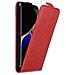 Custodia Compatibile Con Samsung Galaxy Note 9 In Rosso Mela - Coperchio Protettivo In Design Flip Con Chiusura Magnetica - Foto miniatura 1