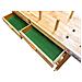 Banco Da Lavoro In Legno Officina Falegname 4 Cassetti Holzmann Wb162l - Foto miniatura 2
