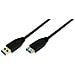 1m USB A - USB A 3.0 F / M, 3.0, USB A, USB A - Foto miniatura 1