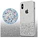 Cadorabo Custodia Compatibile Con Apple Iphone Xs Max In Trasparente Con Glitter - Coperchio Protettivo In Silicone Tpu Flessibile Con Glitter Scintillanti - Foto miniatura 5