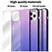 Custodia Compatibile Con Apple Iphone 11 Pro Max In Rosa - Blu - Coperchio Protettivo Bicolore In Vetro Temperato E Silicone Tpu - Foto miniatura 7