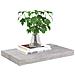 Scaffali A Parete 4 Pz Grigio Cemento 50x23x3,8 Cm In Mdf - Foto miniatura 3