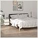 Comodini 2 Pz Bianchi 40x35x50 Cm In Legno Massello Di Pino - Foto miniatura 1