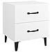Comodino Bianco 40x35x47,5 Cm - Foto miniatura 1