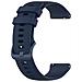 Cinturino Per Orologio In Silicone Blue 20 Mm - Foto miniatura 1