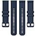 Cinturino Per Orologio In Silicone Blue 20 Mm - Foto miniatura 4