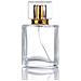 Flacone In Vetro Ricaricabile Per Profumo Spray Gold 50 Ml - Foto miniatura 1