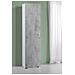 Armadio Multiuso Reno, Mobile Ausiliario A 1 Anta E 3 Ripiani, Guardaroba Moderno, Mobile Alto A Colonna, 41x37h182 Cm, Cemento E Bianco - Foto miniatura 1