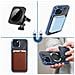 Cover Magsafe Per Iphone 15 Plus Silicone Bordo Cromato Blu - Foto miniatura 5