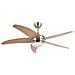 Ventilatore Da Soffitto Bastilipo Malibu 60w Pelle - Foto miniatura 3
