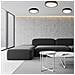 Lampada A Soffitto Eveline - Marrone - Legno, Vetro - 8x47x47 Cm - Foto miniatura 2