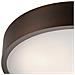 Lampada A Soffitto Eveline - Marrone - Legno, Vetro - 8x47x47 Cm - Foto miniatura 4