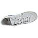 Mezze Scarpe Italiane Da Uomo Twist Doodle In Pelle Bianca Con Scritta 44 - Foto miniatura 2