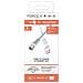 Cavo Tv Coassiale 9,52 Mm / Ethernet Rj45 Cat8 Maschio/maschio 2 M, Bianco - Foto miniatura 5