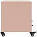 Lusso Casadino -  Comodino Rosa 36x39x43,5 Cm In Acciaio - Foto miniatura 6