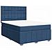 Giroletto a Molle con Materasso Blu 140x190 cm in Tessuto - Foto miniatura 3