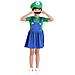 Costume Luigi Super Mario Bros Abito Verde Taglia S 98-103 Cm - Foto miniatura 4
