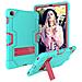 Custodia Per Samsung Tab A7 10.4"" Antiurto Con Supporto Menta - Foto miniatura 1