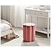 Pouf Tappen Velluto Rosa - Foto miniatura 1
