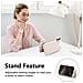 Elegante Custodia A Portafoglio Compatibile Con Iphone 17 Air Con Porta Carte, Cavalletto E Specchietto Per Trucco Beige - Foto miniatura 5