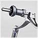 Manovella Doppia In Lega Di Alluminio Per Mulinelli Da Spinning 1000-4000 Silver - Foto miniatura 4