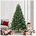 Albero di Natale Artificiale con Rami Pieghevoli Verde 210 cm - Foto miniatura 2