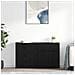 Credenza con cassetto 3 pcs Rovere nero Legno multistrato - Foto miniatura 2