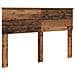 Testiera con testiera Legno vecchio 140 cm Legno multistrato - Foto miniatura 1