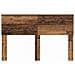 Testiera con testiera Legno vecchio 140 cm Legno multistrato - Foto miniatura 4