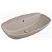 Lavabo A Parete   Nudaslim Con Piano Rubinetteria - 60 Cm Beige Chiaro Da Ordinare - Foto miniatura 1