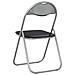 Sedia pieghevole 2 pcs Nero e Grigio 48 x 43,5 x 81 cm - Foto miniatura 7