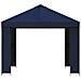 Gazebo 3 x 3 m Blu Poliestere e Acciaio 190 gsm - Foto miniatura 3