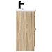 Set di mobili per il bagno Rovere Sonoma 78,5 x 37,5 x 81 cm - Foto miniatura 5