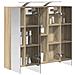 Mobiletto per specchio da bagno Rovere Sonoma 70 x 14,5 x 70 cm - Foto miniatura 3