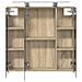 Mobiletto per specchio da bagno Rovere Sonoma 70 x 14,5 x 70 cm - Foto miniatura 7