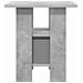 Comodino Grigio cemento 41 x 40 x 45 cm Legno multistrato - Foto miniatura 7