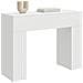 Tavolino da salotto Bianco 102 x 35 x 75 cm - Foto miniatura 3