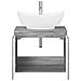 Set di mobili per il bagno Sonoma grigio Legno ingegnerizzato - Foto miniatura 4