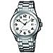 Orologio Da Polso Con Lancette, Quadrante Bianco Con Speciale Pellicola In Neobrite, Indicatore Della Data, Vetro Minerale, Bracciale In Acciaio Con Chiusura Di Sicurezza - Mtp-1259pd-7bef - Foto miniatura 3