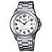 Orologio Da Polso Con Lancette, Quadrante Bianco Con Speciale Pellicola In Neobrite, Indicatore Della Data, Vetro Minerale, Bracciale In Acciaio Con Chiusura Di Sicurezza - Mtp-1259pd-7bef - Foto miniatura 2