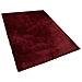 Tappeto Shaggy Rosso Scuro 160 X 230 Cm Evren - Foto miniatura 7