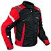 Giacca Sport Touring Moto Cordura Ce Protezioni Sfoderabile Scooter Rosso L - Foto miniatura 1