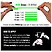 Stipes Strisce Adesive Per Auto, Verde Fluo, 10 Mm X 10 Mt - Foto miniatura 4