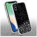 Cadorabo Custodia Compatibile Con Apple Iphone Xs Max In Nero Con Glitter - Coperchio Protettivo In Silicone Tpu Flessibile Con Glitter Scintillanti - Foto miniatura 3