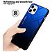 Custodia Compatibile Con Apple Iphone 11 Pro Max In Blu - Nero - Coperchio Protettivo Bicolore In Vetro Temperato E Silicone Tpu - Foto miniatura 6